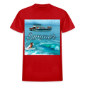 Gildan Ultra Cotton Adult T-Shirt - red