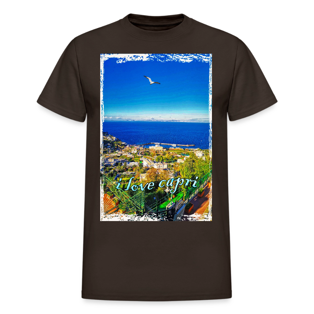 Gildan Ultra Cotton Adult T-Shirt - dark chocolate