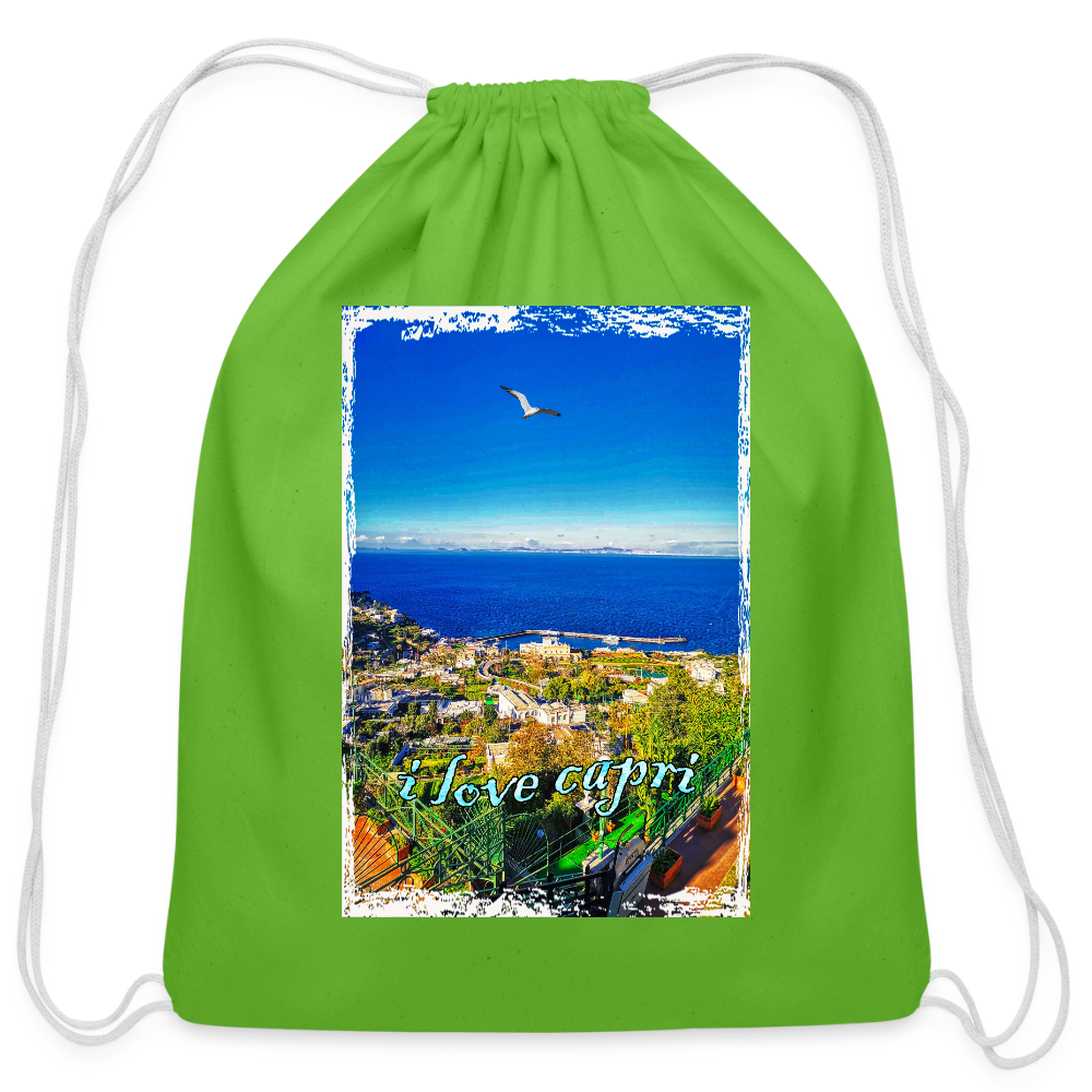 Cotton Drawstring Bag - clover