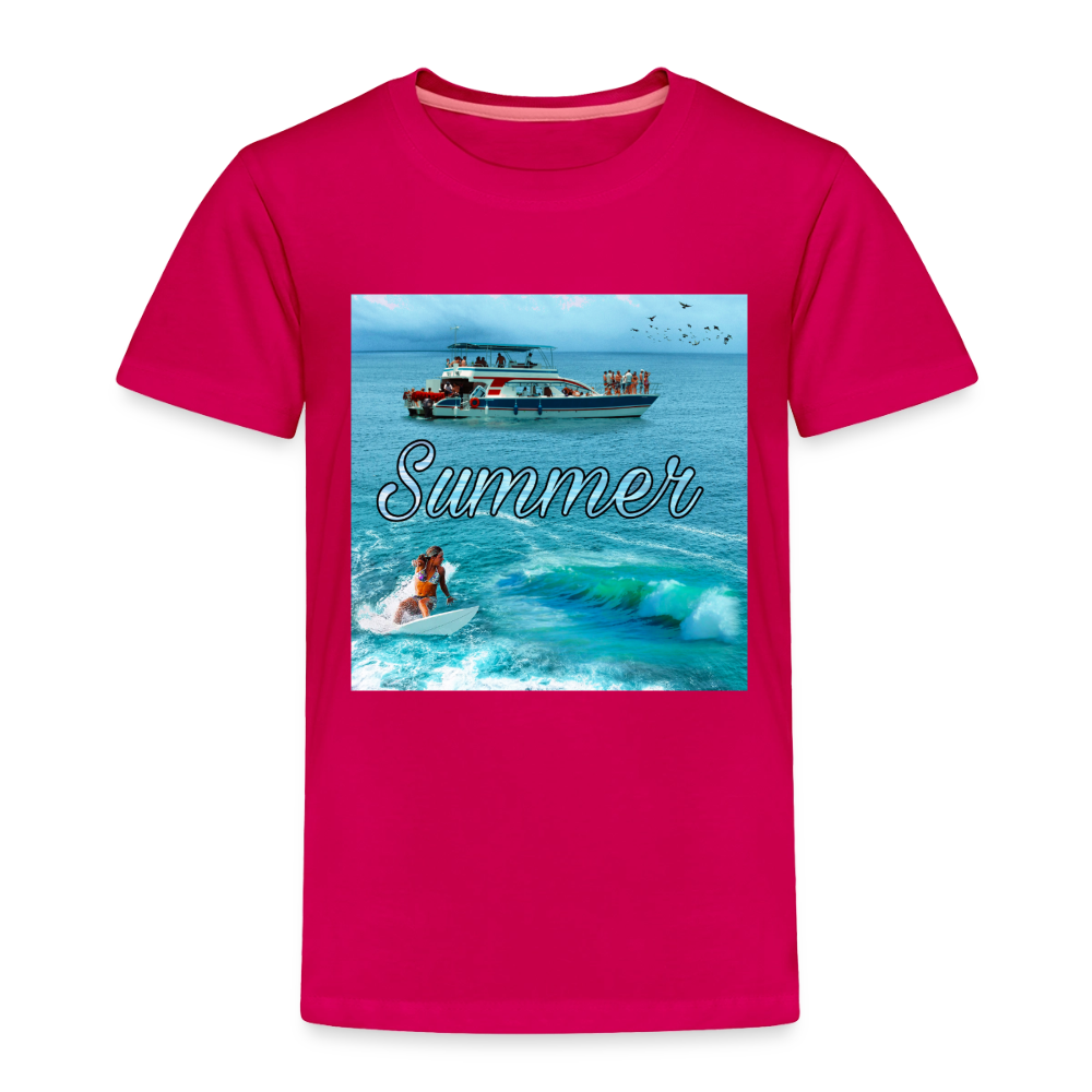 Toddler Premium T-Shirt - dark pink