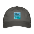 Organic Baseball Cap - charcoal