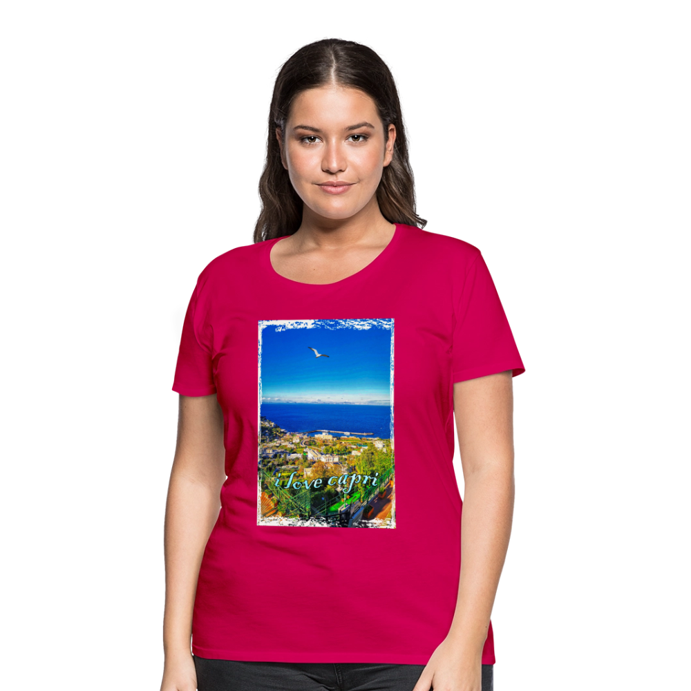Women’s Premium T-Shirt - dark pink