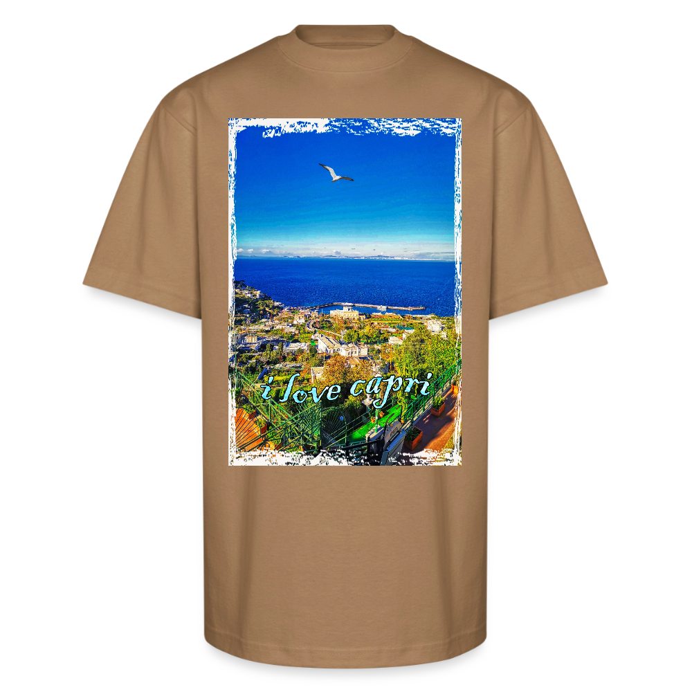 Unisex Oversized Heavyweight T-Shirt - khaki