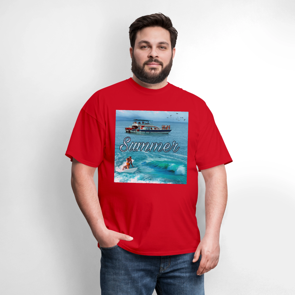 Men's T-Shirt | GILDAN 5000 - red