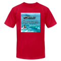 Unisex Jersey T-Shirt by Bella + Canvas - red