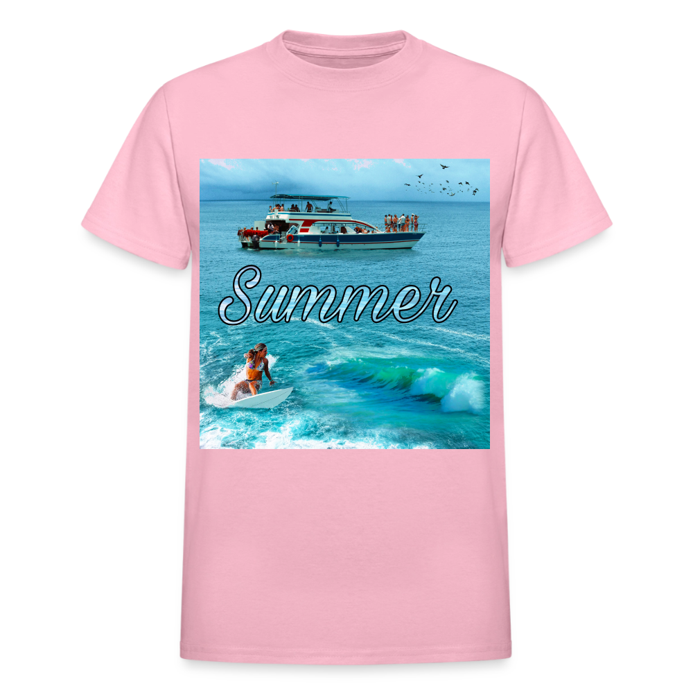 Gildan Ultra Cotton Adult T-Shirt - light pink