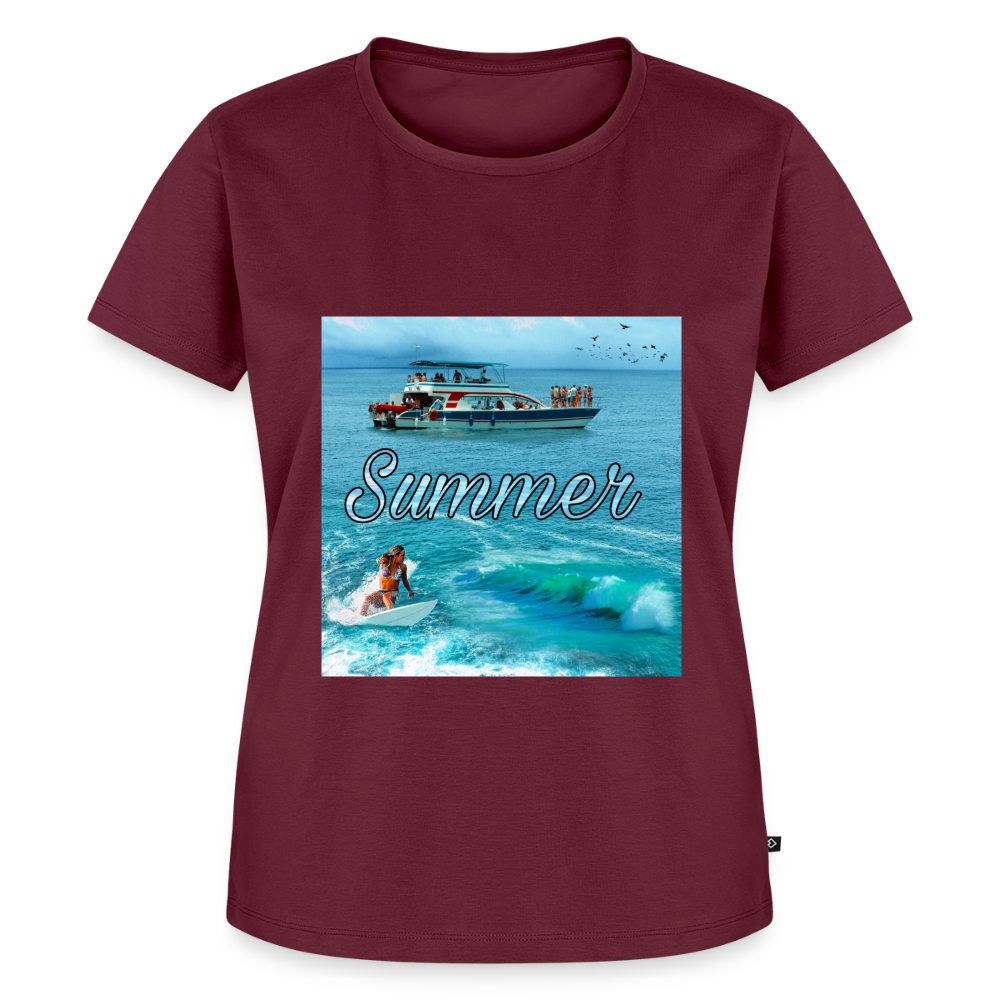 Women’s Premium T-Shirt - burgundy