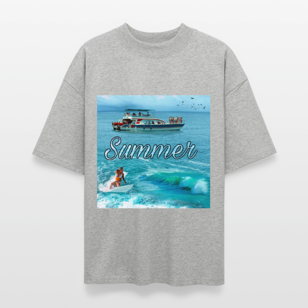 Stanley/Stella Blaster Oversized T-Shirt - heather gray
