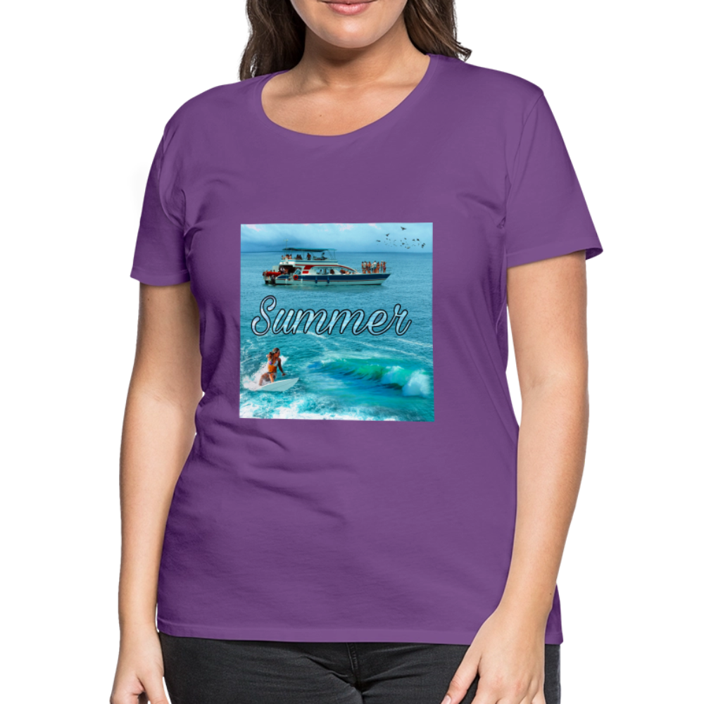 Women’s Premium T-Shirt - purple