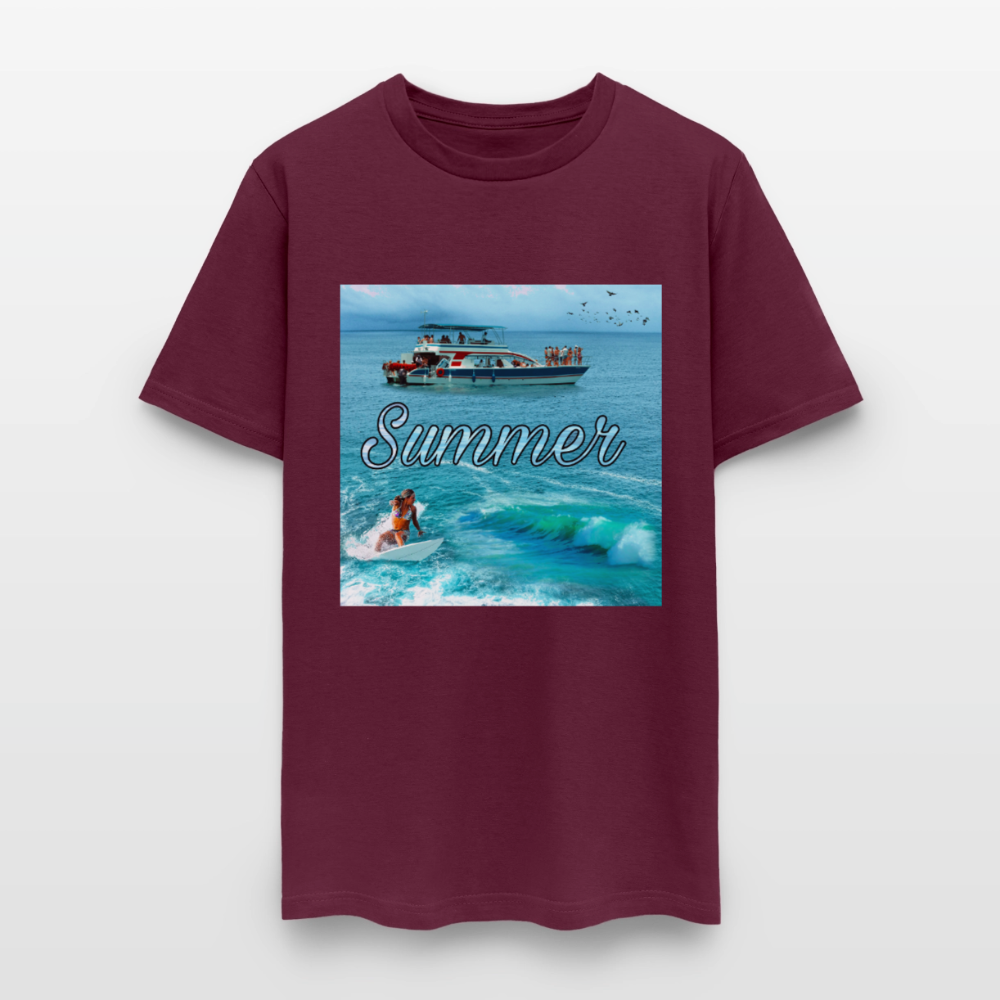 Men's T-Shirt | GILDAN 5000 - burgundy
