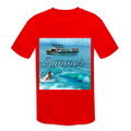 Kids' Moisture Wicking Performance T-Shirt - red
