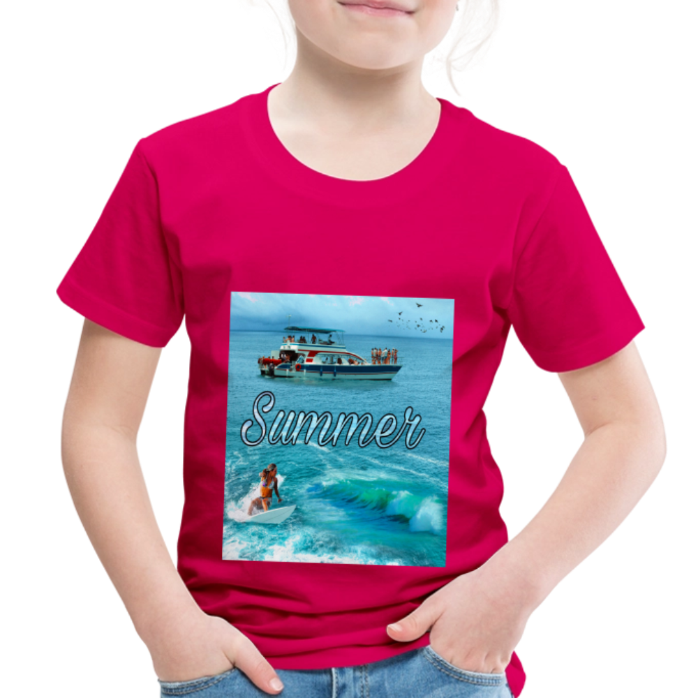 Toddler Premium T-Shirt - dark pink