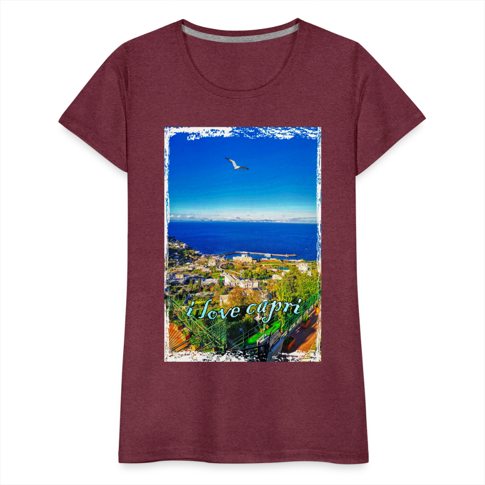Women’s Premium T-Shirt - heather burgundy