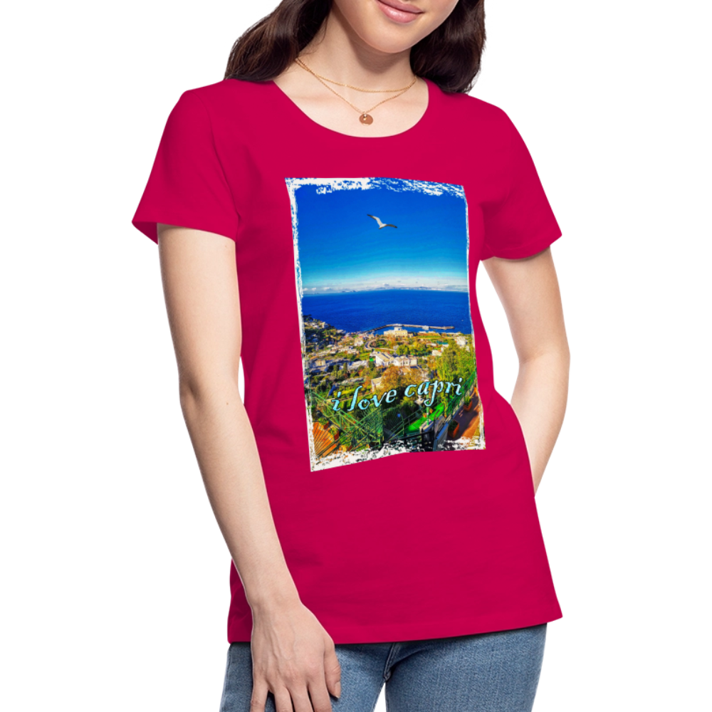 Women’s Premium T-Shirt - dark pink
