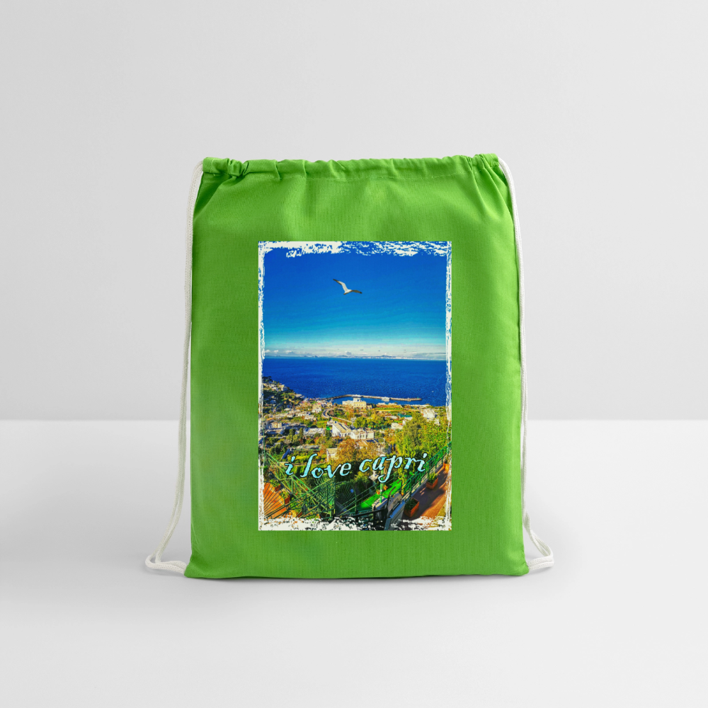 Cotton Drawstring Bag - clover