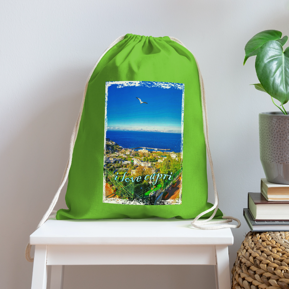 Cotton Drawstring Bag - clover