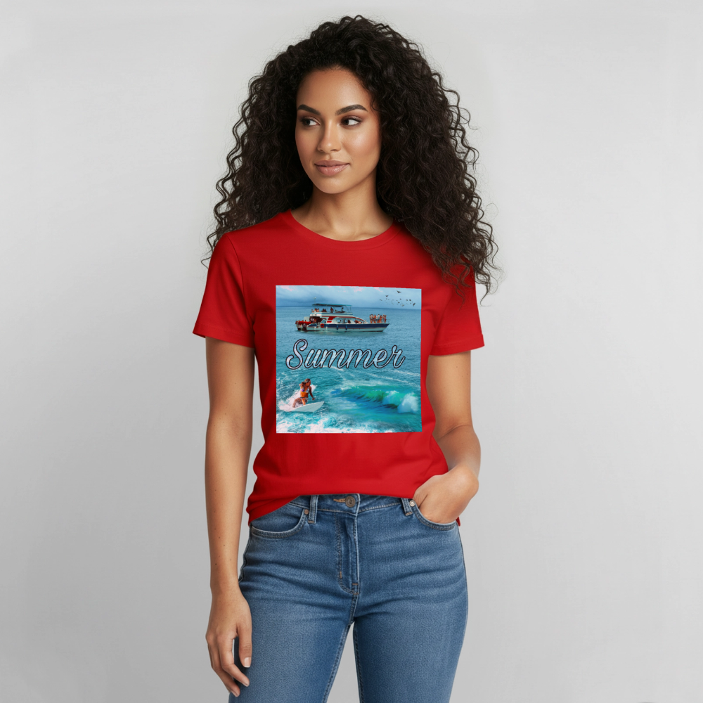 Gildan Ultra Cotton Adult T-Shirt - red