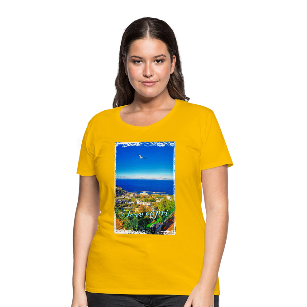 Women’s Premium T-Shirt - sun yellow