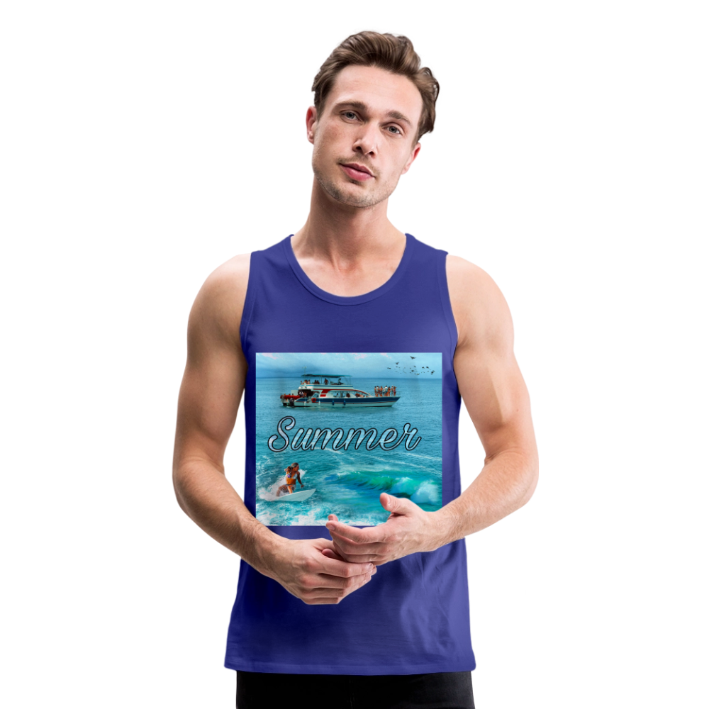 Men’s Premium Tank - royal blue