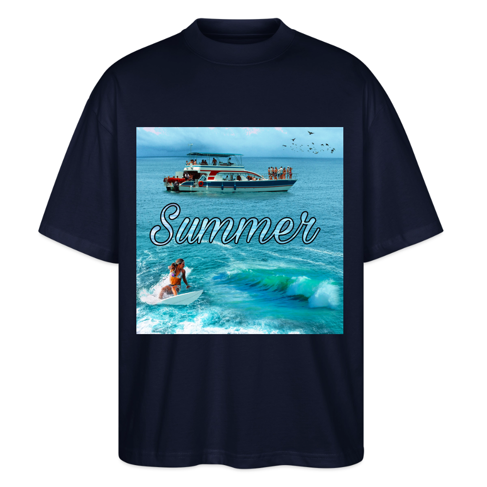 Stanley/Stella Blaster Oversized T-Shirt - french navy
