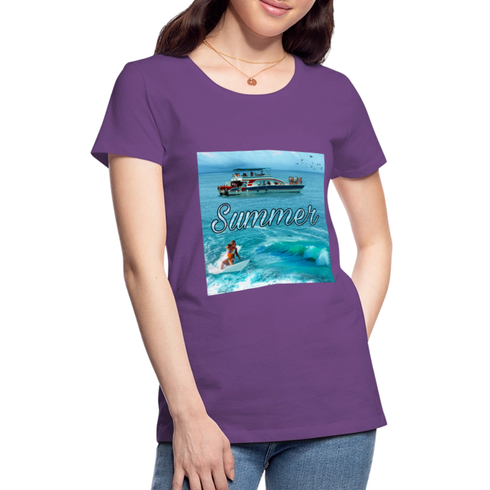 Women’s Premium T-Shirt - purple