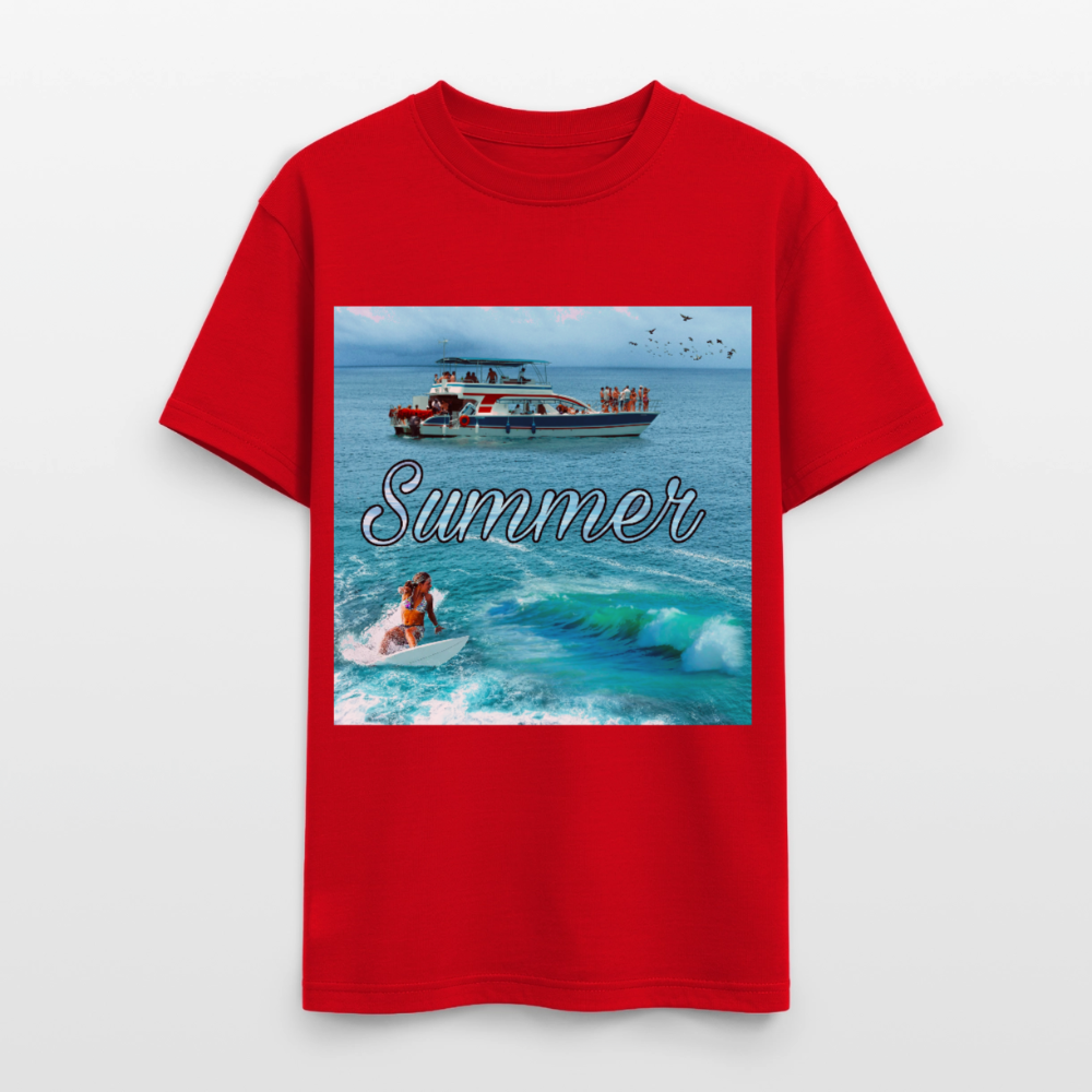 Gildan Ultra Cotton Adult T-Shirt - red