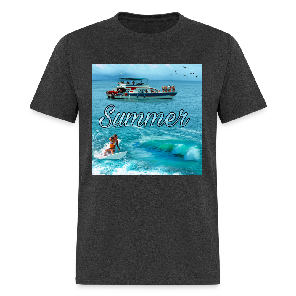 Men's T-Shirt | GILDAN 5000 - heather black