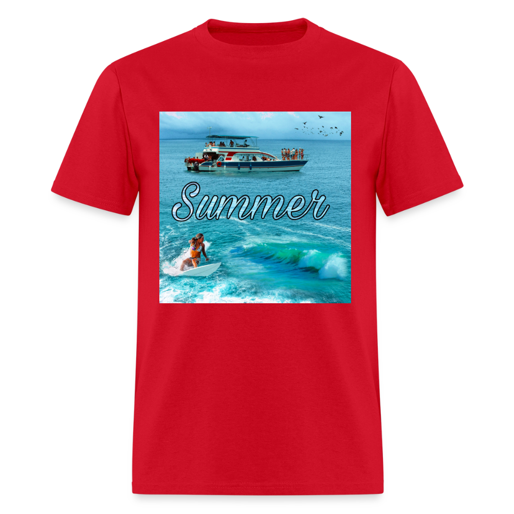 Men's T-Shirt | GILDAN 5000 - red