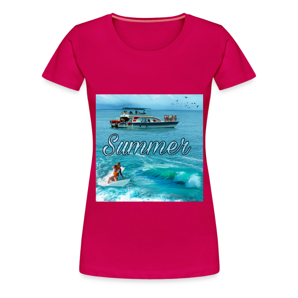 Women’s Premium T-Shirt - dark pink