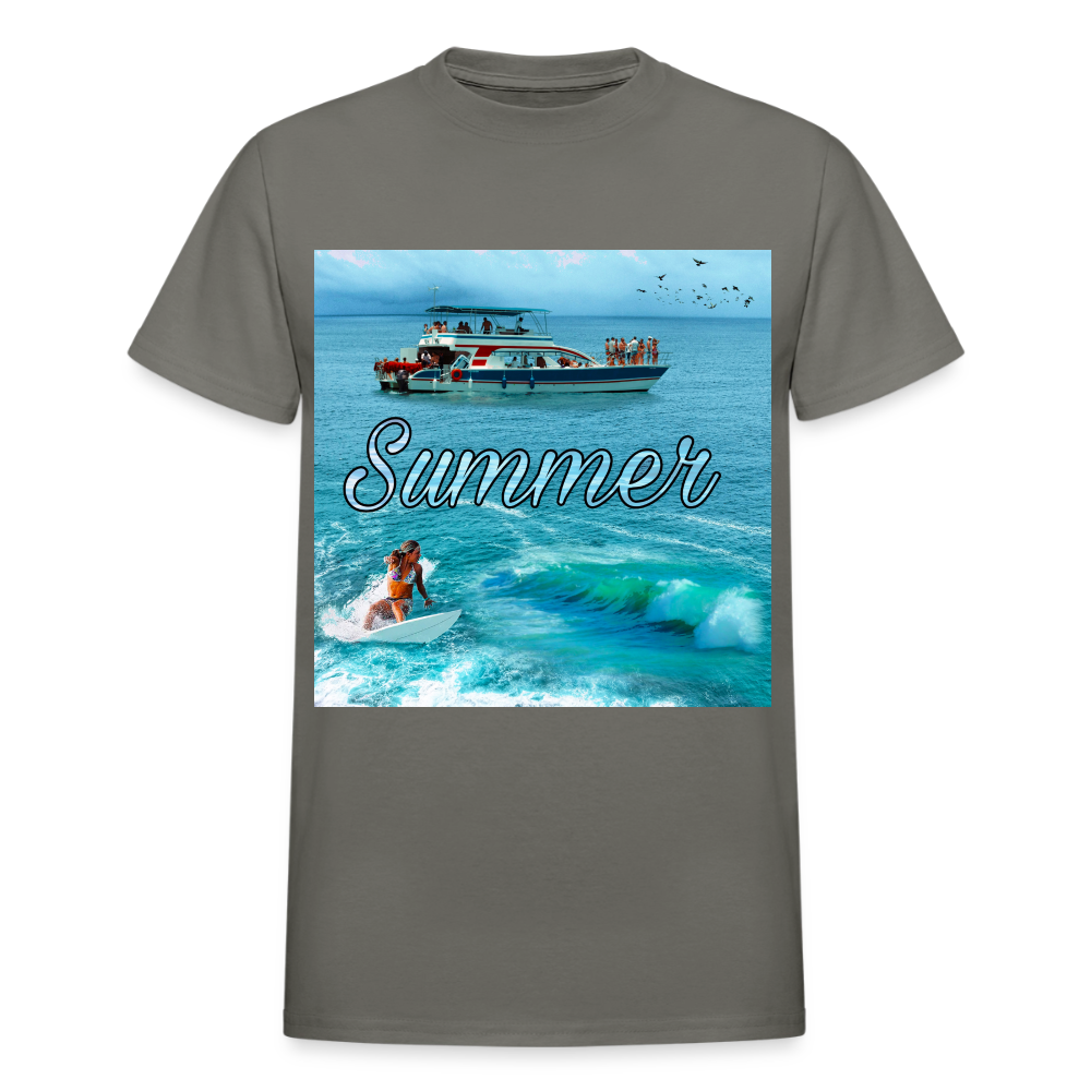 Gildan Ultra Cotton Adult T-Shirt - charcoal