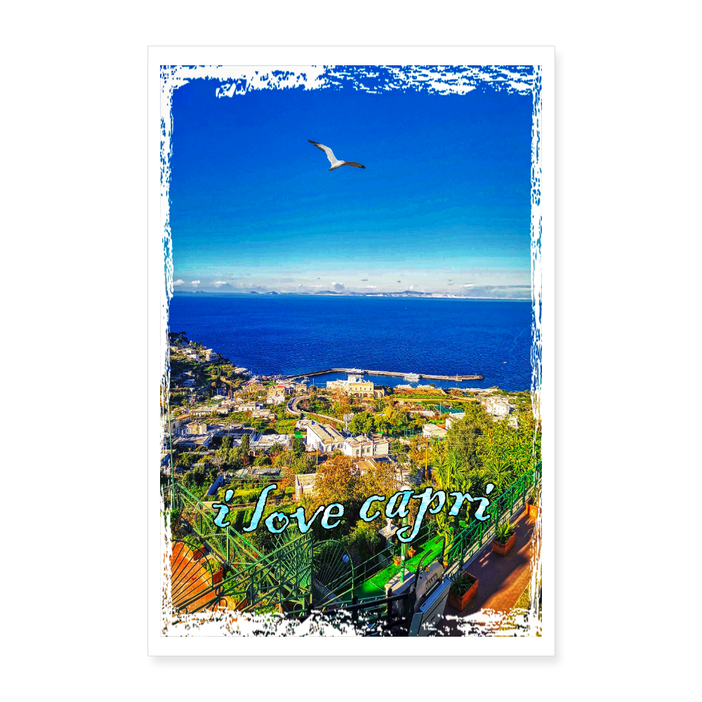 Poster 8x12 - white