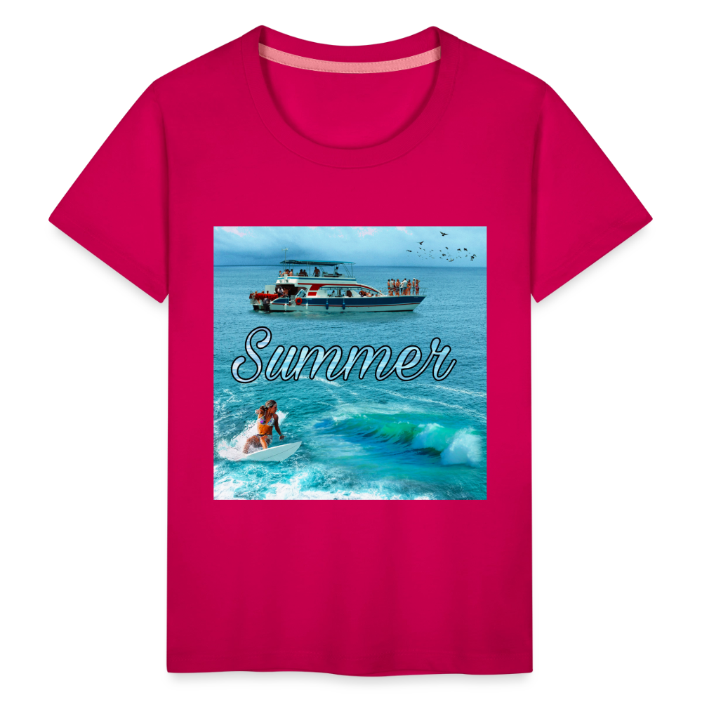Toddler Premium T-Shirt - dark pink