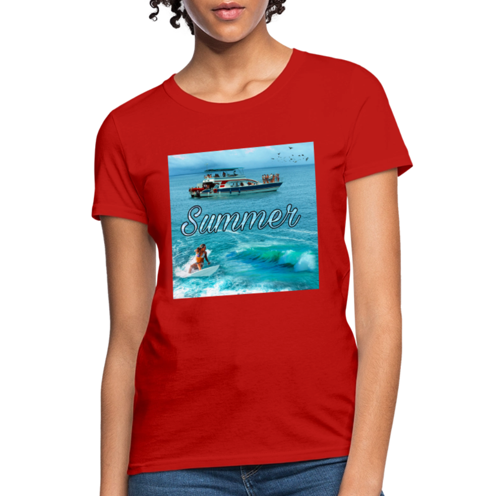 Women's T-Shirt - red