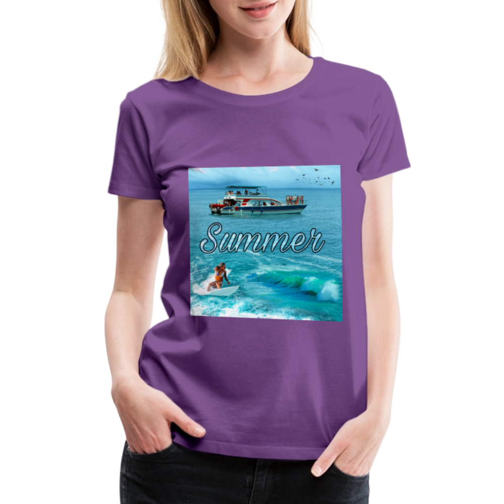 Women’s Premium T-Shirt - purple