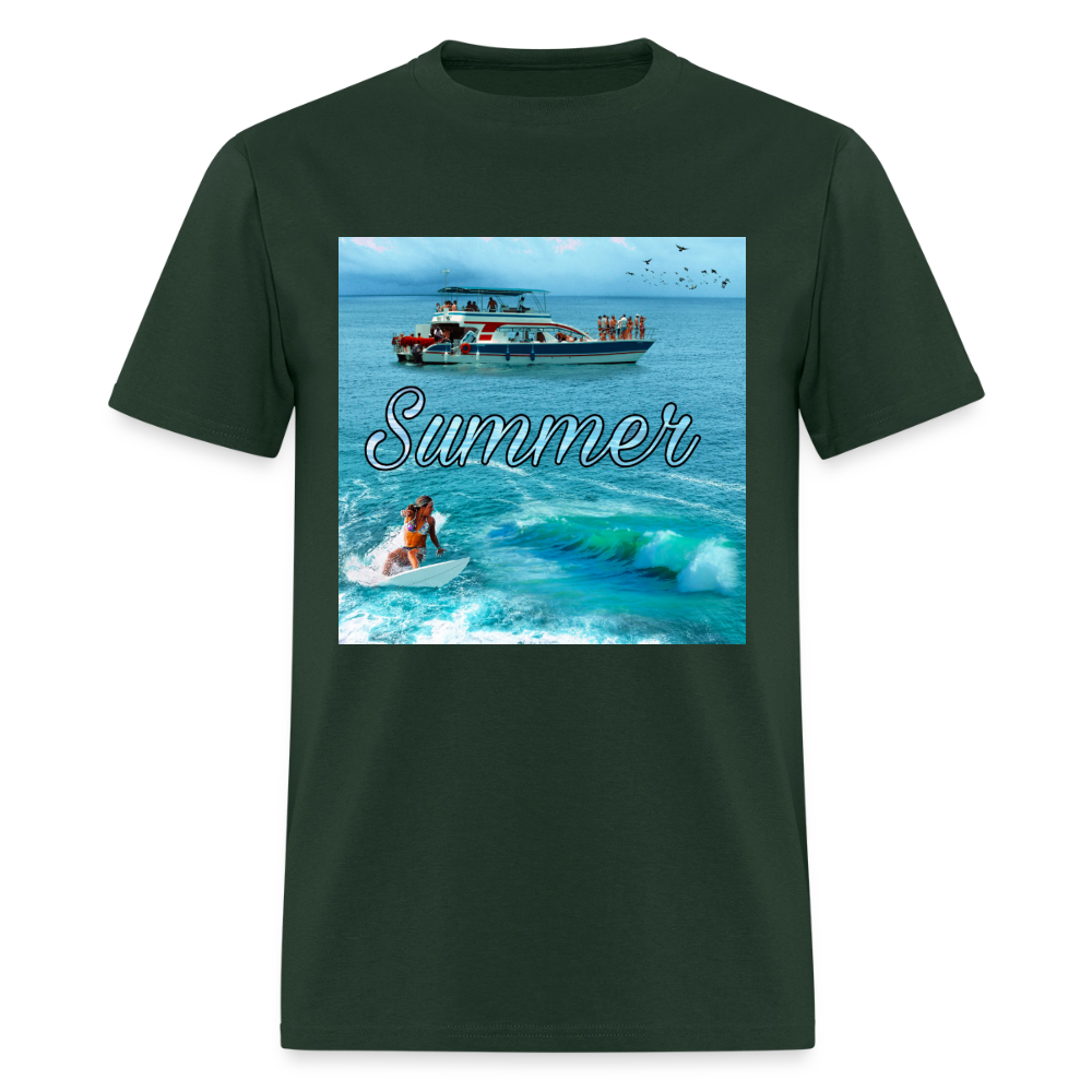 Men's T-Shirt | GILDAN 5000 - forest green