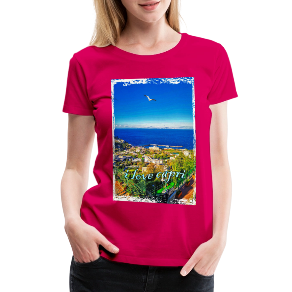 Women’s Premium T-Shirt - dark pink